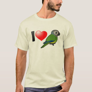 I Liebe Düster-köpfiges Conures T-Shirt