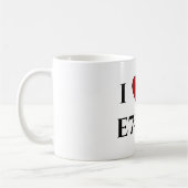 I Liebe E7#9 Kaffeetasse (Links)