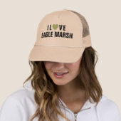 I Liebe Eagle Marsh™ Trucker Hat Truckerkappe (Beispiel)