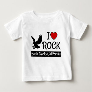 I Liebe Eagle Rock California Rotes Herz Baby T-shirt