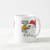 I Liebe Eagles Kaffeetasse (VorderseiteRechts)