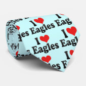 I Liebe Eagles Krawatte (Gerollt)
