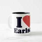 I Liebe Earlsdon Tasse 2 (Vorderseite Links)