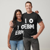I LIEBE EBM Weiß T-Shirt (Unisex)