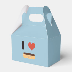 I Liebe Eclairs Geschenkschachtel