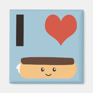 I Liebe Eclairs Magnet