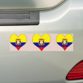 I Liebe Ecuador Autoaufkleber (Auf Auto)
