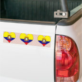 I Liebe Ecuador Autoaufkleber (Auf Lkw)