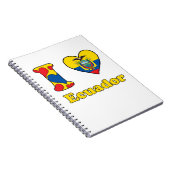 I Liebe Ecuador Notizblock (Rechte Seite)