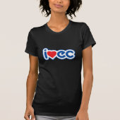 I Liebe Ecuador T-Shirt (Vorderseite)