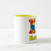 I Liebe Ecuador Zweifarbige Tasse (Mittel)