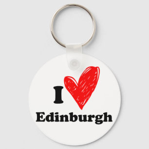 I Liebe Edinburgh Schlüsselanhänger