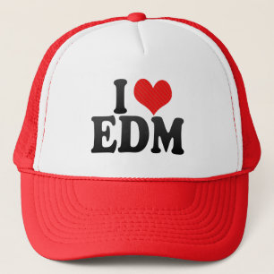 I Liebe EDM Truckerkappe