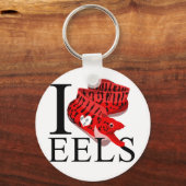 I Liebe Eels Schlüsselanhänger (Vorderseite)