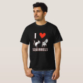 I Liebe Eichhörnchen T-Shirt (Vorne ganz)