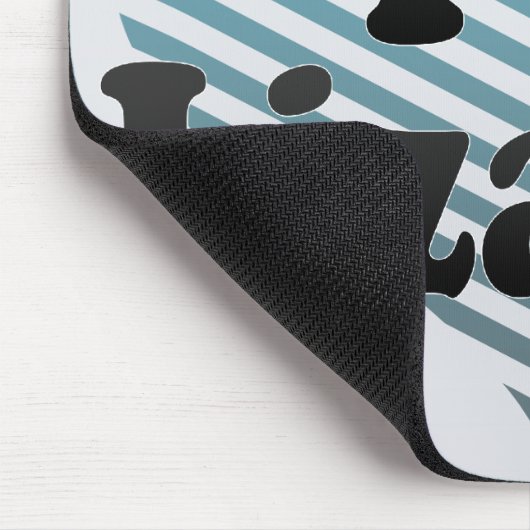 I Liebe-Eidechsen Mousepad (Ecke)