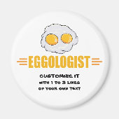 I Liebe Eier Magnet (Vorne)