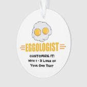 I Liebe Eier Ornament (Vorderseite)
