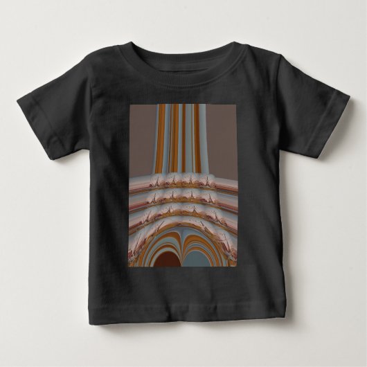 I Liebe Eiffelturm Paris Mit Liebe blauer Himmel c Baby T-shirt (Vorderseite)
