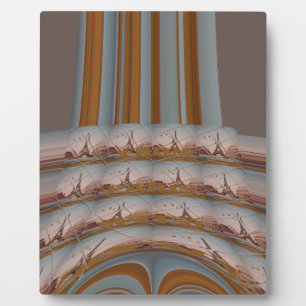 I Liebe Eiffelturm Paris Mit Liebe blauer Himmel c Fotoplatte