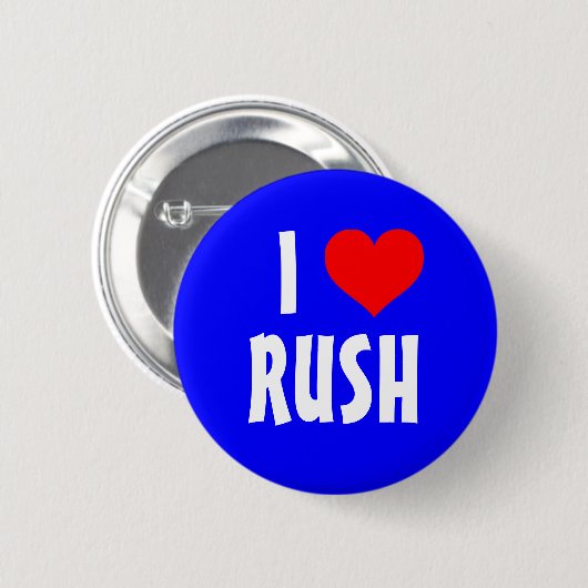 I Liebe-Eile Limbaugh Button (Vorne & Hinten)
