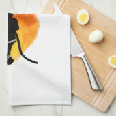 I Liebe ein Feuerwehrmann Küchentuch (Viertel Falte)