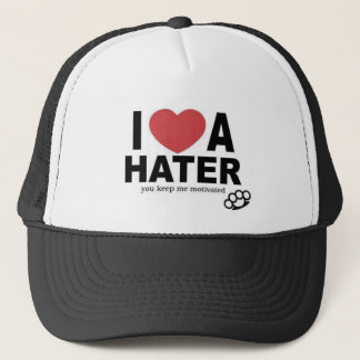 I LIEBE EIN HATER TRUCKERKAPPE