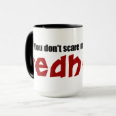 I Liebe ein Redhead Tasse (Vorderseite Links)