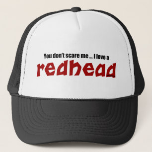 I Liebe ein Redhead Truckerkappe