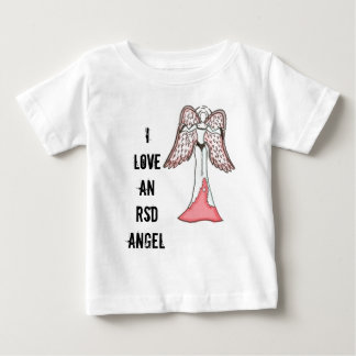 I Liebe ein RSD Engel Baby T-shirt