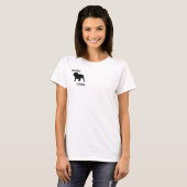 I Liebe ein Tyrann - englische Bulldogge T-Shirt (Vorne ganz)