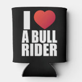 I Liebe eines Bullfahrers; Cowboy; Rodeo-Fahrer; L Dosenkühler (Rückseite)