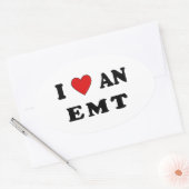 I Liebe eines EWT Ovaler Aufkleber (Umschlag)