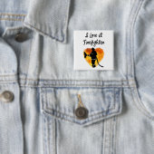 I Liebe eines Feuerwehrmanns Button (Beispiel)
