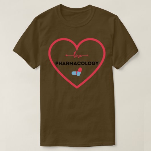 I Liebe eines pharmazeutischen Drogenhändlers 3 T-Shirt (Design vorne)