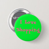 I Liebe-Einkauf Button (Vorne & Hinten)