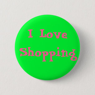 I Liebe-Einkauf Button