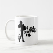 I Liebe-Einkauf Kaffeetasse (Links)