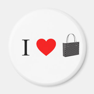 I Liebe-Einkauf Magnet