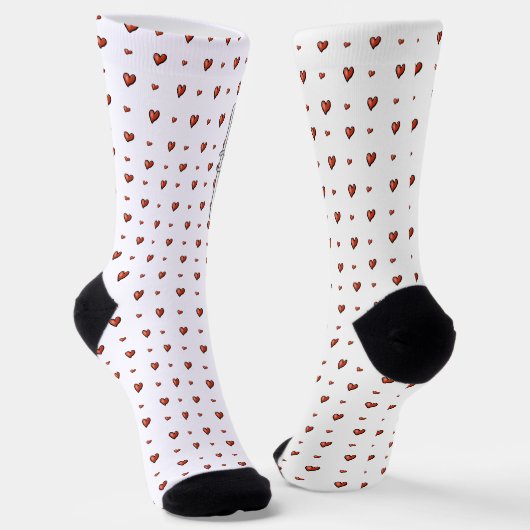 I Liebe (Einzel-2) Shetland Sheepdogs Niedlich Socken (Gewinkelt)