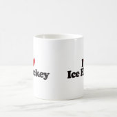 I Liebe-Eis-Hockey Kaffeetasse (Mittel)