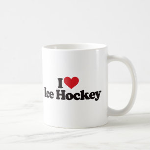 I Liebe-Eis-Hockey Kaffeetasse