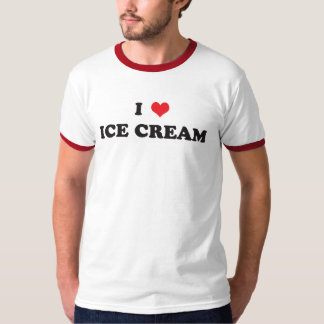 I Liebe-Eiscreme! Das T-Shirt der Männer