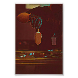 I Liebe Eiscreme Fotodruck