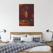 I Liebe Eiscreme Leinwanddruck (Insitu (Schlafzimmer))
