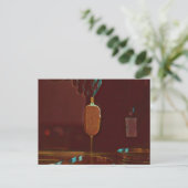 I Liebe Eiscreme Postkarte (Stehend Vorderseite)