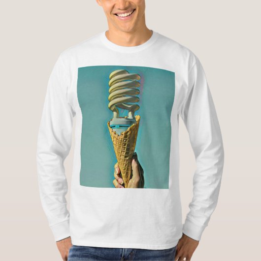 I Liebe Eiscreme T-Shirt (Vorderseite)