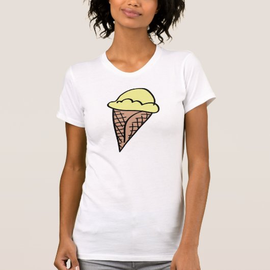 I Liebe-Eiscreme-T - Shirt (Vorderseite)