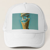 I Liebe Eiscreme Truckerkappe (Vorderseite)