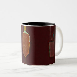 I Liebe Eiscreme Zweifarbige Tasse